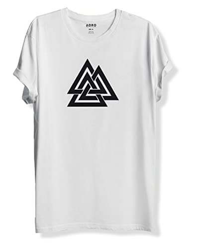 Image of ADRO Men's 100% Cotton Regular Fit T-Shirt