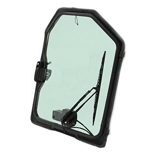 Front Cab Door with Wiper 6730822 Skid Steer Loader Glass Enclosure for Bobcat