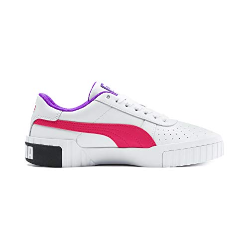 PUMA PUMA Women's Cali Chase WN's Trainers, White Nrgy Rose, 7