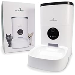 Dispensador De Comida Con Camara Comedero Automático para Gatos y Perros con Cámara, WiFi, Programable, Control Remoto