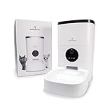 Comedero Automático para Gatos y Perros con Cámara, WiFi, Programable, Control Remoto