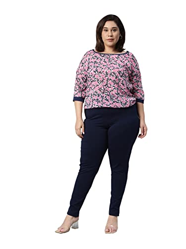 Image of GO COLORS Soft Cotton Stretch Kurti Pants Full Length for Women| Breathable, Mid Rise