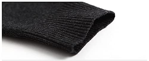 Suéter masculino NP básico gola redonda tricô masculino vermelho preto, Azul, XX-Large