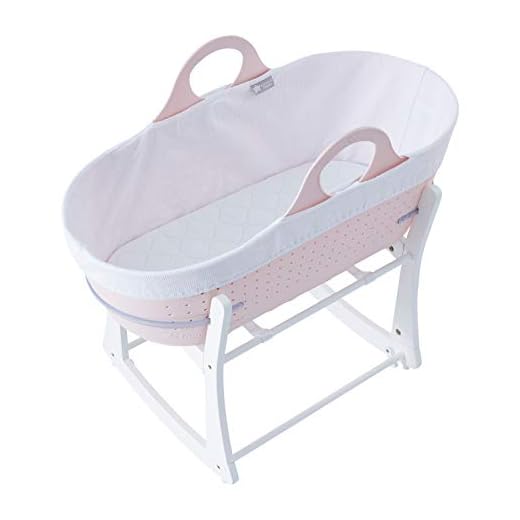 Tommee Tippee 499002 Cuna Moisés para bebé Sleepee y base, rosada