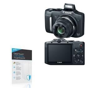 BoxWave Screen Protector Compatible With Canon Powershot SX160 IS - ClearTouch Crystal ToughShield 9H (2-Pack), Clear 9H Tough Flexible Film Screen Protector