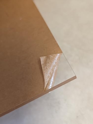 Generic Acrylic Shelf for IKEA Blaliden 3/16"" with Black Brackets and Hardware, BD-100001A-2-B