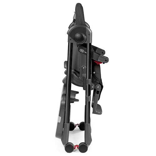 Image of PEG Prima Pappa Zero 3 - High Chair - True Black (Black) | For Children Newborn to 3 Years of Age - Made in Italy