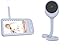 NETVUE Video Baby Camera Monitor- Peekababy 4 in 1 Bracket Meets The Needs of Parents in All scenarios, Baby Monitor with Camera and Audio, 5
