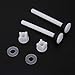Toilet Screw FIXINGS Set Professional Repair Tool for Toilet Accessories