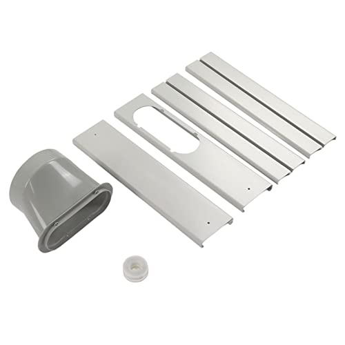 Juego de Ventilación de CA, Adaptador Universal de Estabilidad Kit de Ventana de Aire Acondicionado Portátil sin Espacio para el Hogar para Conductos de 150 Mm Cover