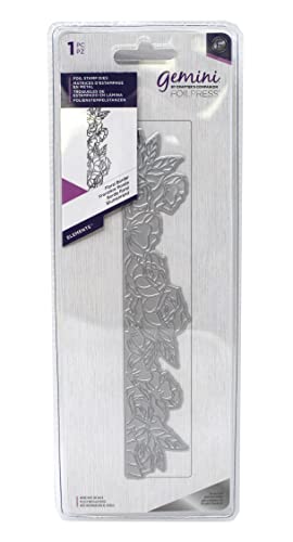 Crafter's Companion Gemini Foilpress Stamp Die Elements-Floral Bo...