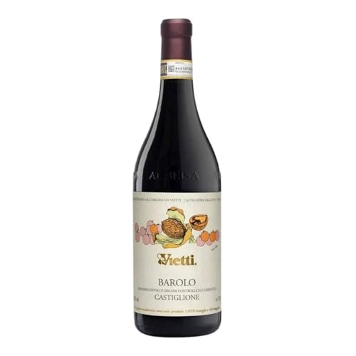 Vietti Barolo Castiglione Docg 2021, Vino Rosso Piemonte, 14,5% vol, 750 ml