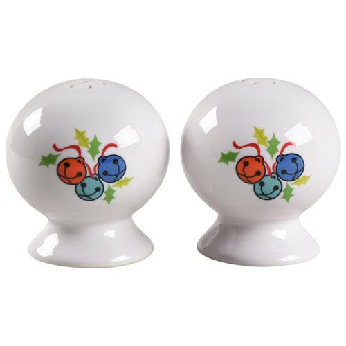 Homer Laughlin Fiesta Jolly Bells Salière et poivrière en céramique