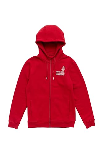 GASGAS Troy Lee Designs Team Zip Hoodie, Dark Red