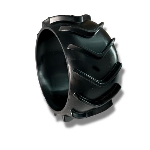 ROBO CLAWS Protector de rueda XL para mejorar la tracción para Worx Landroid para robot cortacésped elevador S/M/L S300 M500 M700 L800 L1000 también todos los modelos Plus 90 mm de diámetro de perfil