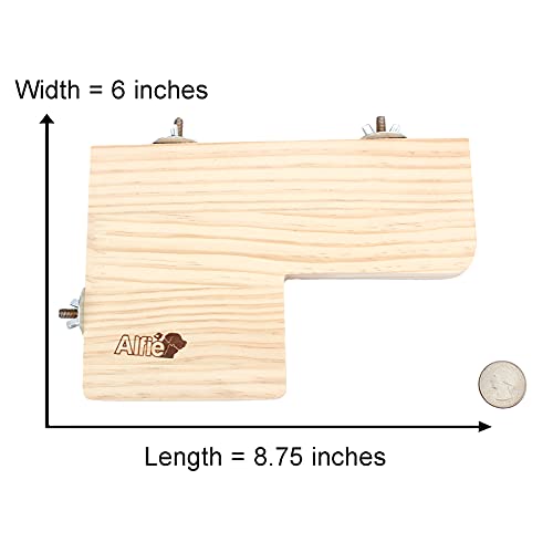 Alfie Pet - Charon Wood Platform For Mouse, Chinchilla, Rat, Gerbil And Dwarf Hamster #TOP1