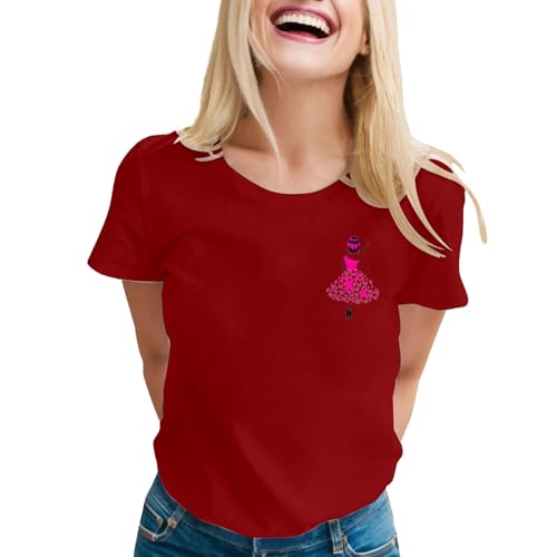 T-shirt Octobre Rose 2026 confortable pour femme à porter lors des marches solidaires
