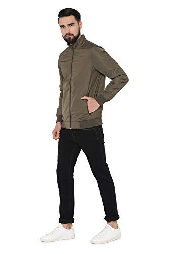 Image of Allen Solly Men's Polyester Short Length Blouson Jacket