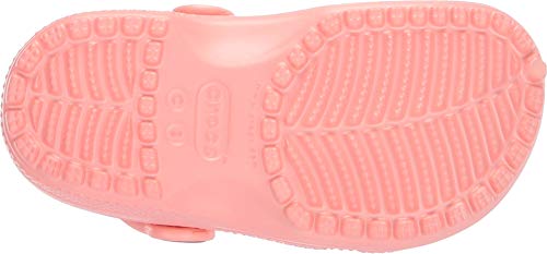 Image of crocs Unisex-Child Classic Clog K Orange 9 Kids UK (C9) (204536-737-C9)