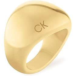 Sello Oro Mujer Calvin Klein Anillo para Mujer Colección PLAYFUL ORGANIC SHAPES Oro amarillo - 35000441D