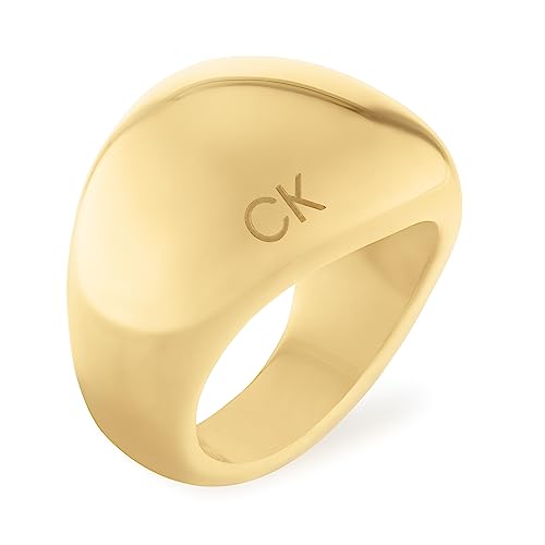 Calvin Klein Anello da donna Collezione PLAYFUL ORGANIC SHAPES Oro giallo - 35000441D