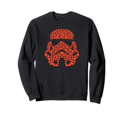 Sweat Star Wars Stormtrooper avec mini cœurs, le cadeau Saint-Valentin idéal