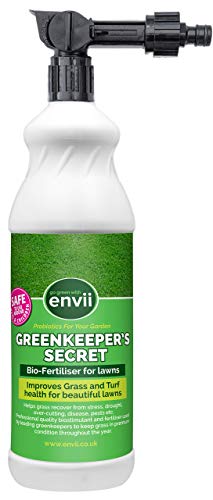Envii Greenkeeper's Secret - Liquid Lawn Food Improves Lawn Within 7 Days - Treats 300m² (1L)