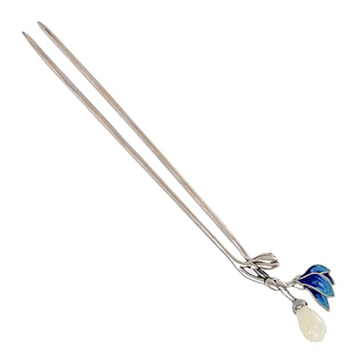 ノーブランド品 ヘアピン アクセサリー ヘアジュエリー ヘアフォーク タッセル ヘアクリーム ぬいぐるみ 髪箸 かんざし 中国のヘ ック ロングヘア用ヘ ック 髪の箸 合金、翡翠、七宝