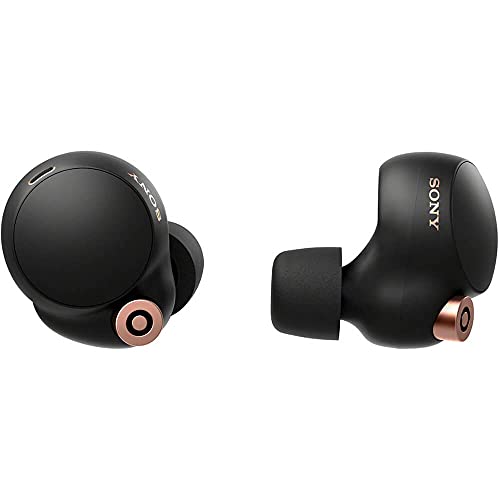 Image of Sony WF-1000XM4 Industry Leading Noise Canceling Truly Wireless Earbud Headphones with Alexa Built-in, Black | Alexa Built-in, Industry-leading Digital Noise Cancellation, Integrated Processor V1, Up to 24 hours of battery life
