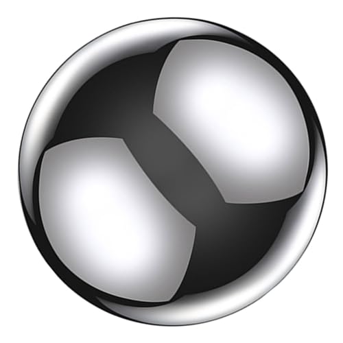 MUELODSIC Reusable Stainless Steel Whiskey Rock Ball Ice Stones for Whiskey and Spirits Cooling Smooth Surface Easy to Clean Wine Accessory for Bar and Home Use