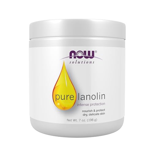 NOW Solutions, Pure Lanolin, Wind and Harsh Environment Skin Prot...