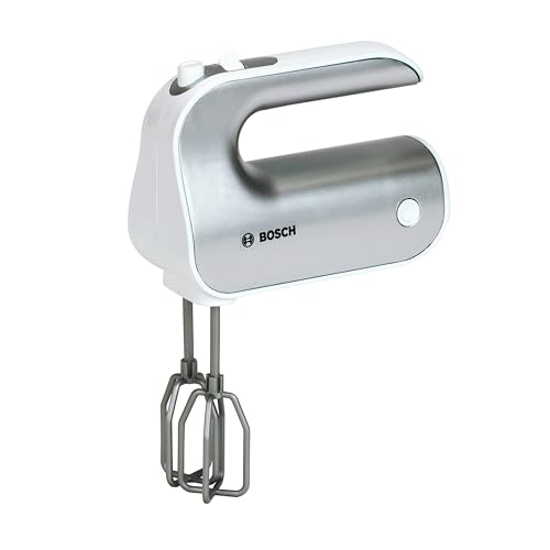 Theo Klein 9240 Bosch Handmixer I Batteriebetriebener Spiel-Mixer mit abnehmbaren Quirls I Inkl. Schalterattrappe I Maße: 19 cm x 7 cm x 12 cm I Spielzeug für Kinder ab 3 Jahren