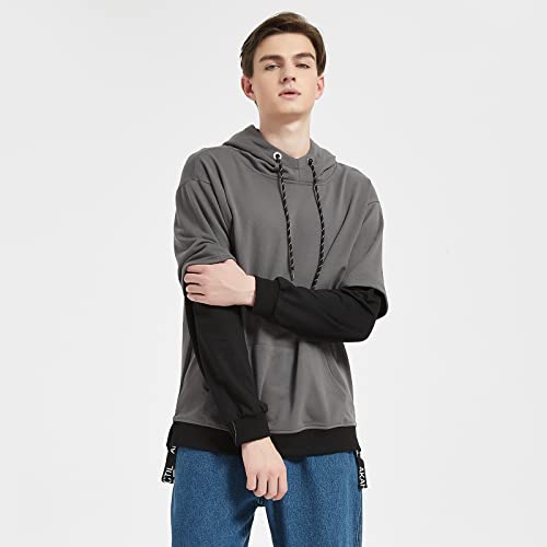 GURUNVANI Unisex 19107 Hooded Sweatshirt (pack of 1)