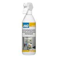 HG Hygienischer Kühlschrank-Reiniger, ein schnell trocknender und frisch riechender Kühlschrankreiniger für eine schnelle, streifenfreie und hygienisch gründliche Reinigung - 500 ml