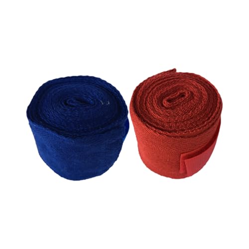 Mikikit 2 Pack 2.5m Cotton Boxing Wraps for Thai Kickboxing Wrist Straps Handguard Straps
