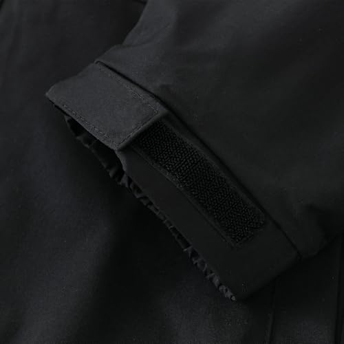 FoxQ Mens Jacket Casual Lightweight Hooded Windbreaker softshell Easy-Care Zip-Up Versatile Outdoor Comfort Activities Coat4