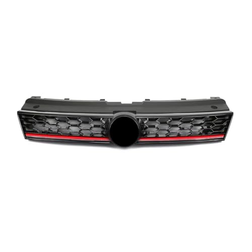 Calandre de pare-choc avant de voiture Polo grille nid d'abeille 14-18