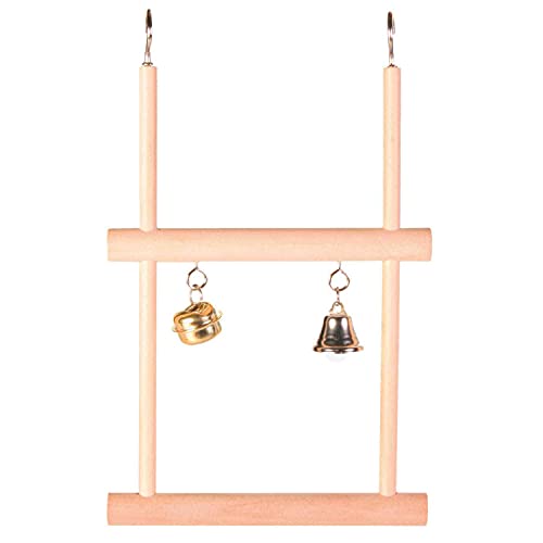 Trixie 5822 Trapezschaukel, doppelt, Holz, 12 × 20 cm