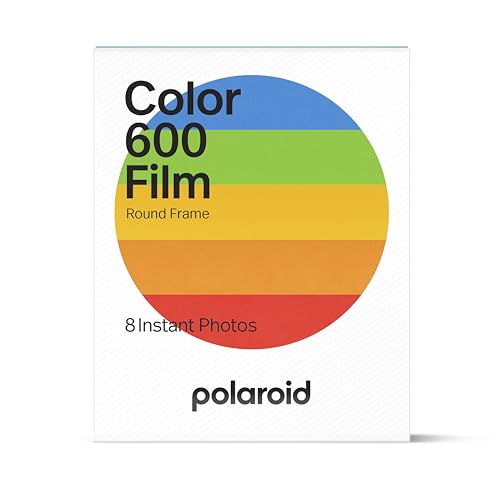 Image of Polaroid Color Film for 600 - Round Frame (6021)