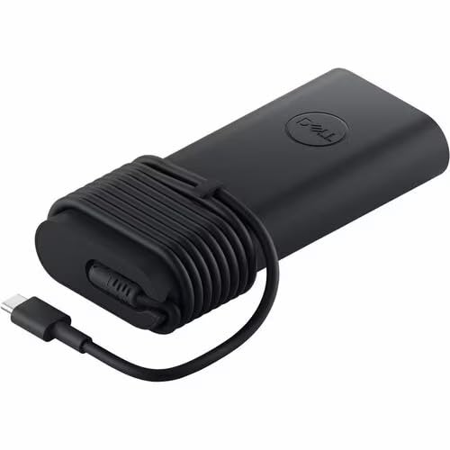 Dell 130W USB-C GaN Slim Adapter, 5V/9V/15V/20V Output, 3ft Power Cord - image 2