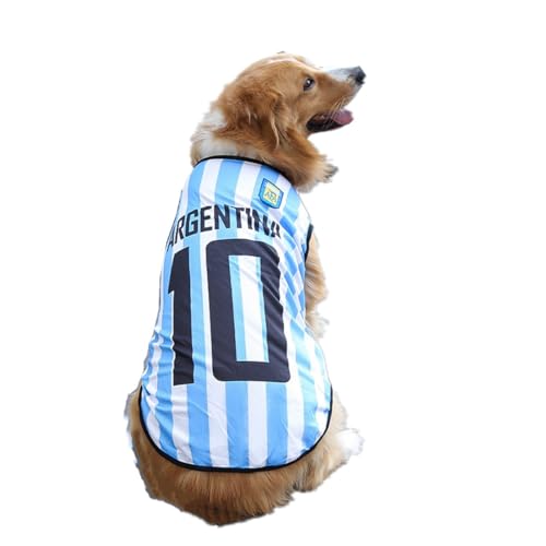 Morycat犬の服 夏用 春夏 薄い ひんやり ペット服 Tシャツ ドッグウェアベスト タンクトップ 小中大型犬 猫に適し (水色,3XL)