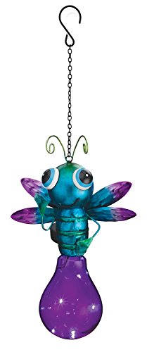 Regal Art & Gift 11256 Purple, Solar Firefly Lantern