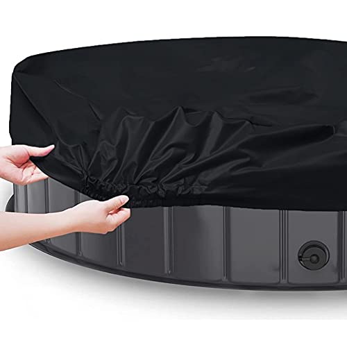 Ronde Hot Tub Cover Protector Outdoor Storage Waterdichte Spa Covers RIP Resistent Materiaal Hot Tub Protector Shield Heavy Dut Dust Wordt Living Covers for de winter (Color : A, Size : 120X30CM) - Image 5