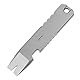 Hamans Titanlegierung EDC Brecheisen Multi Tool Mini Brecheisen Multifunktionales tragbares EDC-Werkzeug Flaschenöffner Outdoor Notfallwerkzeug