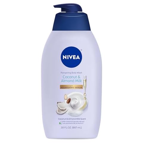 NIVEA Coconut and Almond Milk Body Wash Cover