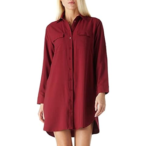 Vestido Camisero Informal con Botones y Bolsillos Cover