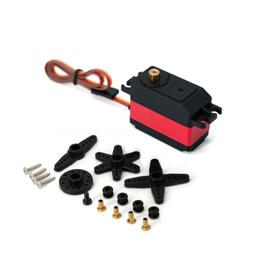 Servo numérique 12kg robuste à corps court haute précision de 4,8V à 8,4V