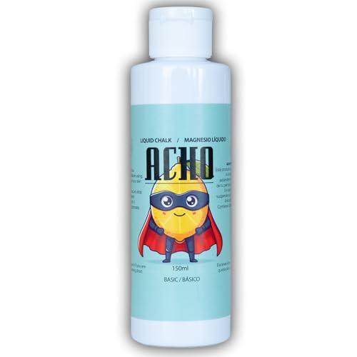 PERRO LOCO CLOTHES MAGNESIO Liquido per Mani. Arrampicata, Pole Dance, Padel, Ginnastica. (Original, 150ml)