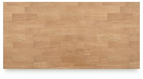 Signature Design by Ashley Gesthaven Counter Height Dining Table, Kitchen Island Table with 3 Storage Shelves, Wood Construction, Seats Up to 4, Natural and Green, 60" W - image 8