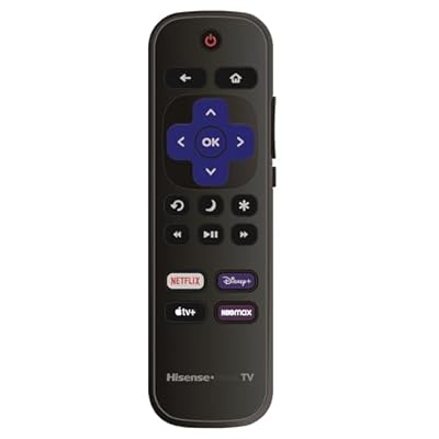 Replacement Remote Control Compatible with All Hisense Roku TV Smart 4K TVs ?Not for Roku Stick and Roku Box?(Netflix/Disney Plus/Apple TV+ / HBO Max)